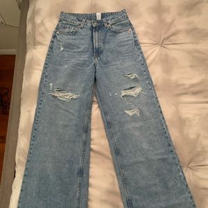 H&M Wide Leg Jeans